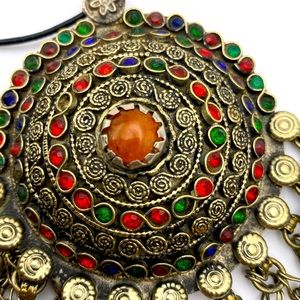 Vintage Boho Nepal Necklace!